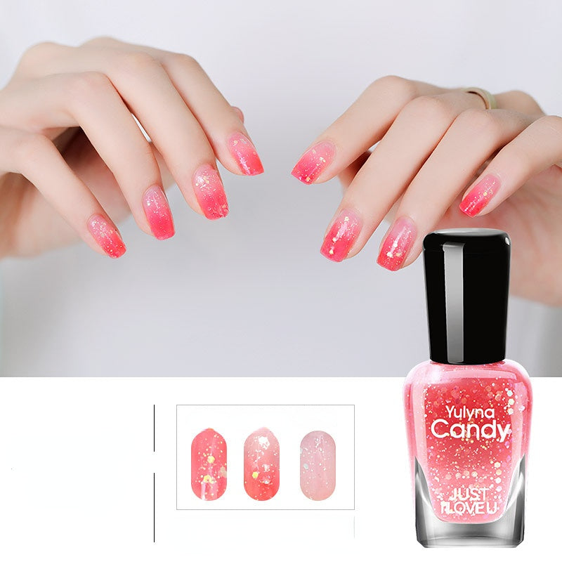Esmalte de uñas no pelable de secado rápido de cambio gradual al por mayor